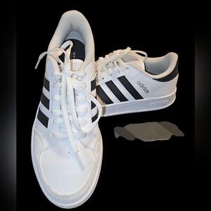 Adidas White and Black Sneakers